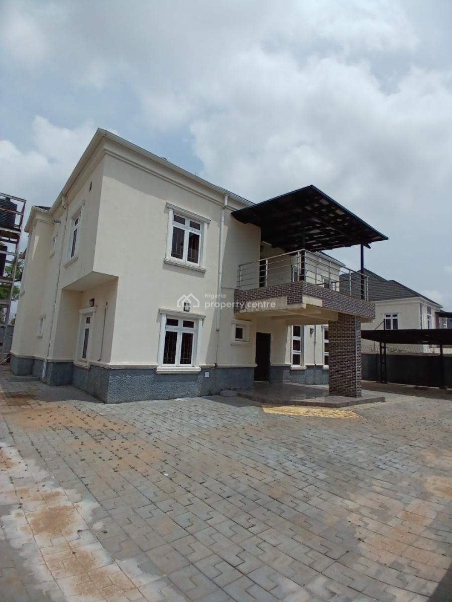 Well Built 6 Bedroom Fully Detached Duplex with 2room Bq, Navy Town Estate Asokoro Diplomatic Zone Abuja, Asokoro District, Abuja, Detached Duplex for Sale