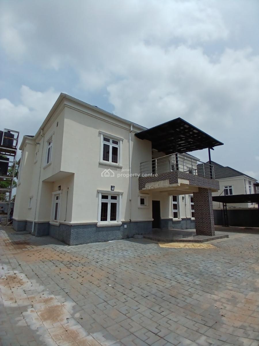 Well Built 6 Bedroom Fully Detached Duplex with 2room Bq, Navy Town Estate Asokoro Diplomatic Zone Abuja, Asokoro District, Abuja, Detached Duplex for Sale