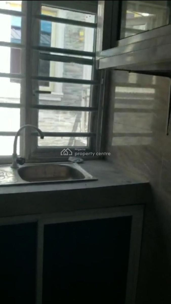 Standard 2bedroom Apartment Upstairs in a Secure Estate Close to Road, Sangotedo, Ajah, Lagos, Flat / Apartment for Rent