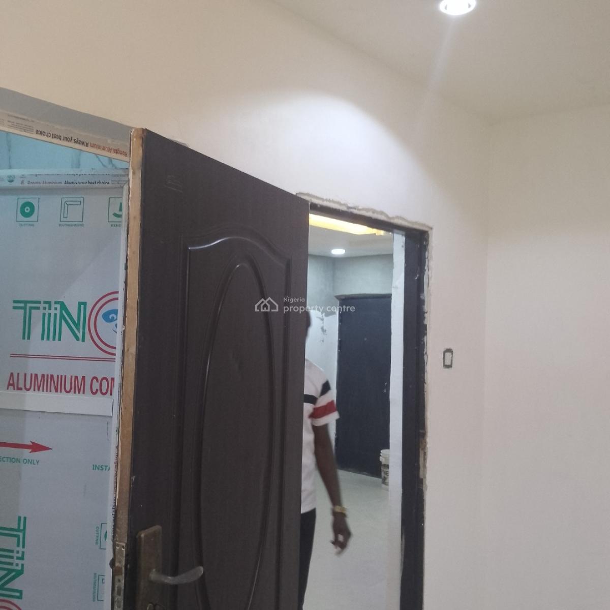 Standard 2bedroom Apartment Upstairs with Personal Meter in Estate, Sangotedo, Ajah, Lagos, Flat / Apartment for Rent
