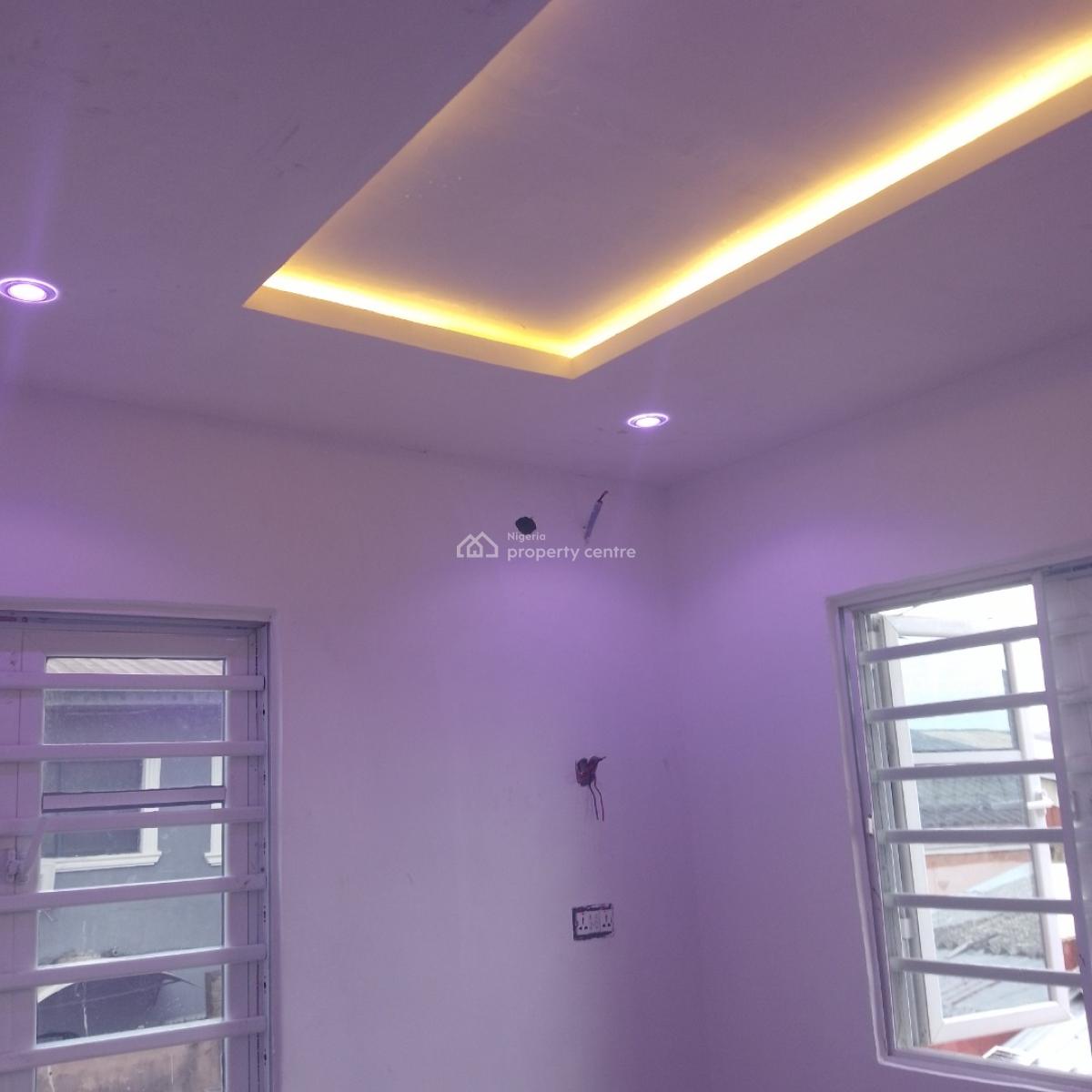 Standard 2bedroom Apartment Upstairs with Personal Meter in Estate, Sangotedo, Ajah, Lagos, Flat / Apartment for Rent