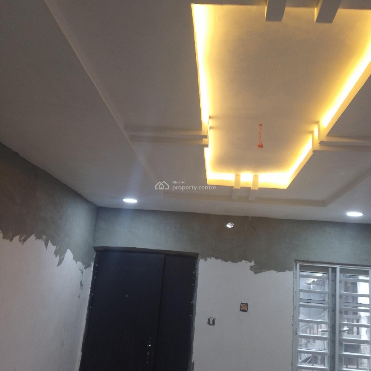 Standard 2bedroom Apartment Upstairs with Personal Meter in Estate, Sangotedo, Ajah, Lagos, Flat / Apartment for Rent