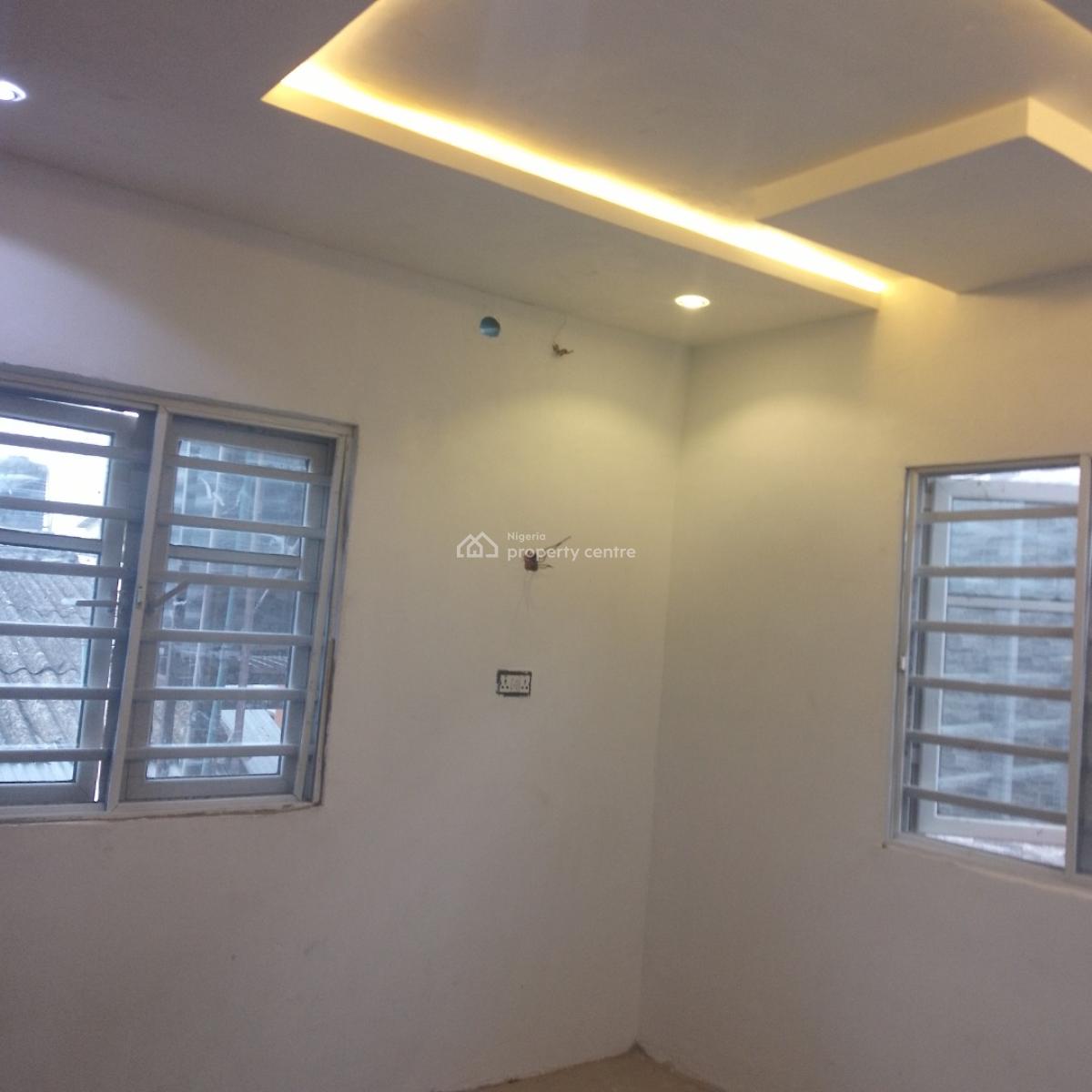 Standard 2bedroom Apartment Upstairs with Personal Meter in Estate, Sangotedo, Ajah, Lagos, Flat / Apartment for Rent