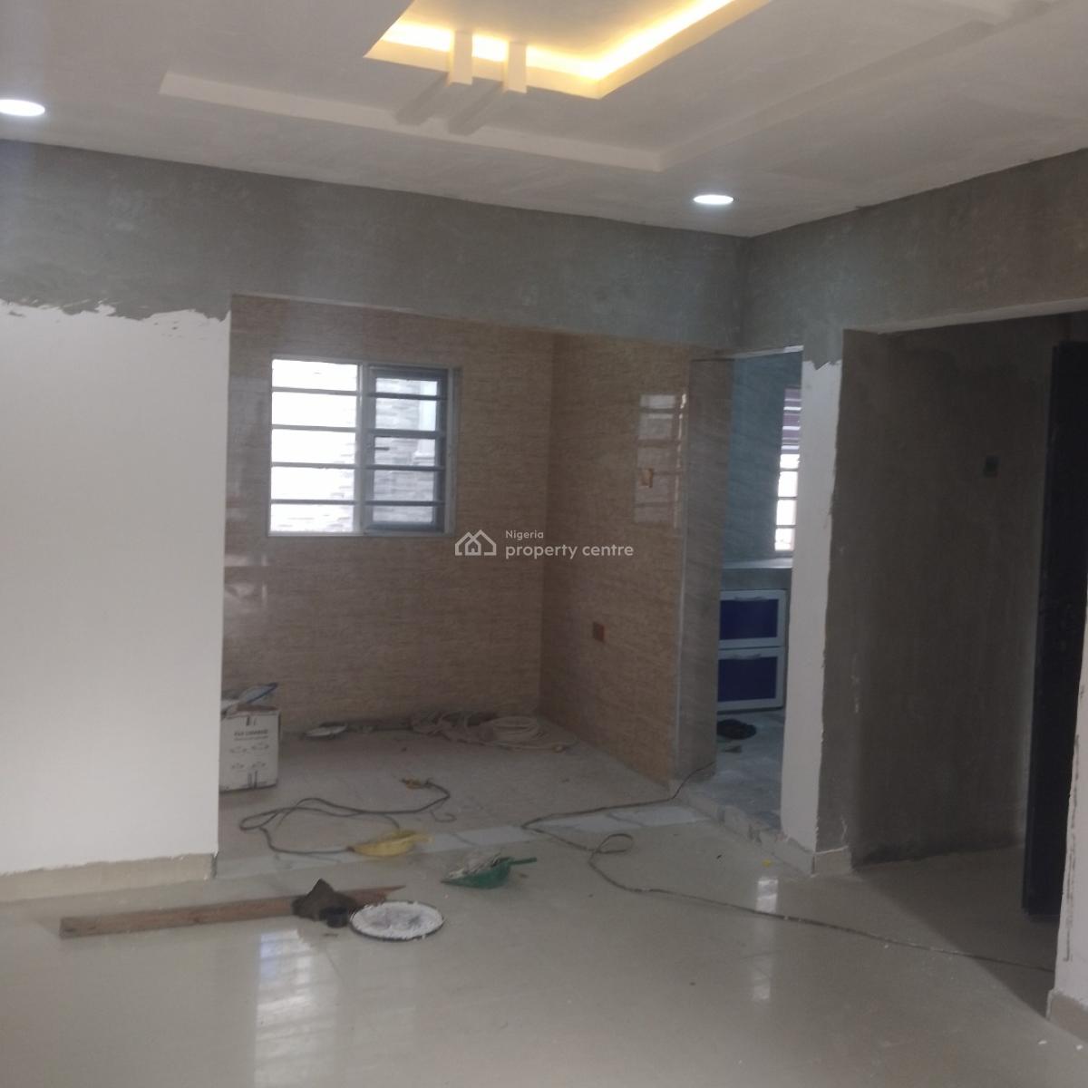 Standard 2bedroom Apartment Upstairs with Personal Meter in Estate, Sangotedo, Ajah, Lagos, Flat / Apartment for Rent