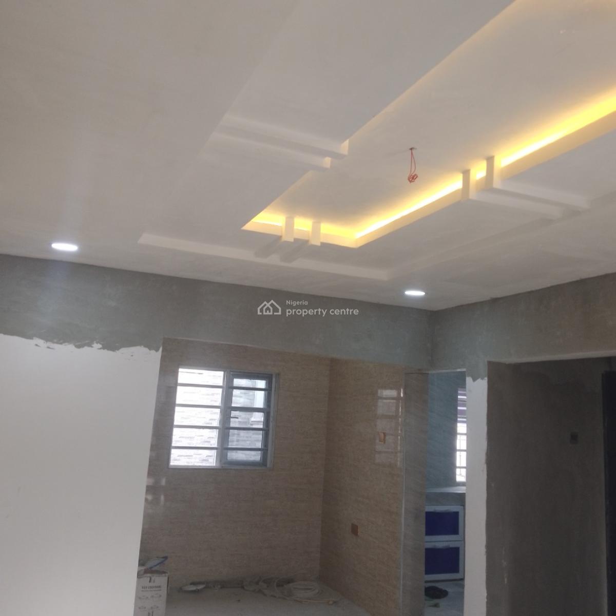 Standard 2bedroom Apartment Upstairs with Personal Meter in Estate, Sangotedo, Ajah, Lagos, Flat / Apartment for Rent