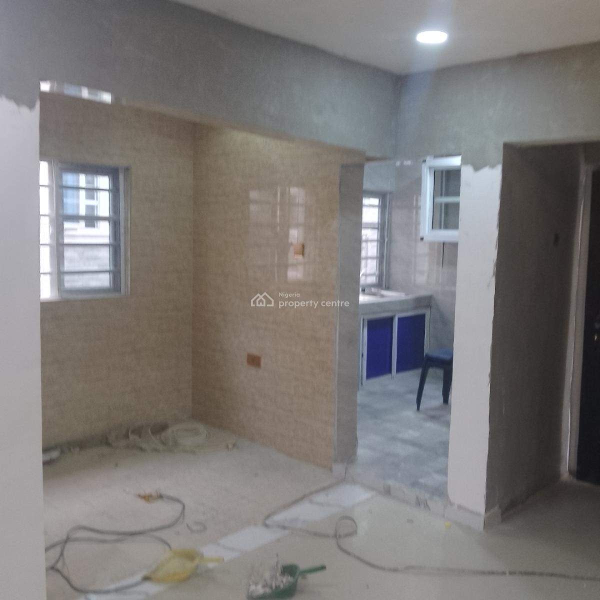Standard 2bedroom Apartment Upstairs with Personal Meter in Estate, Sangotedo, Ajah, Lagos, Flat / Apartment for Rent