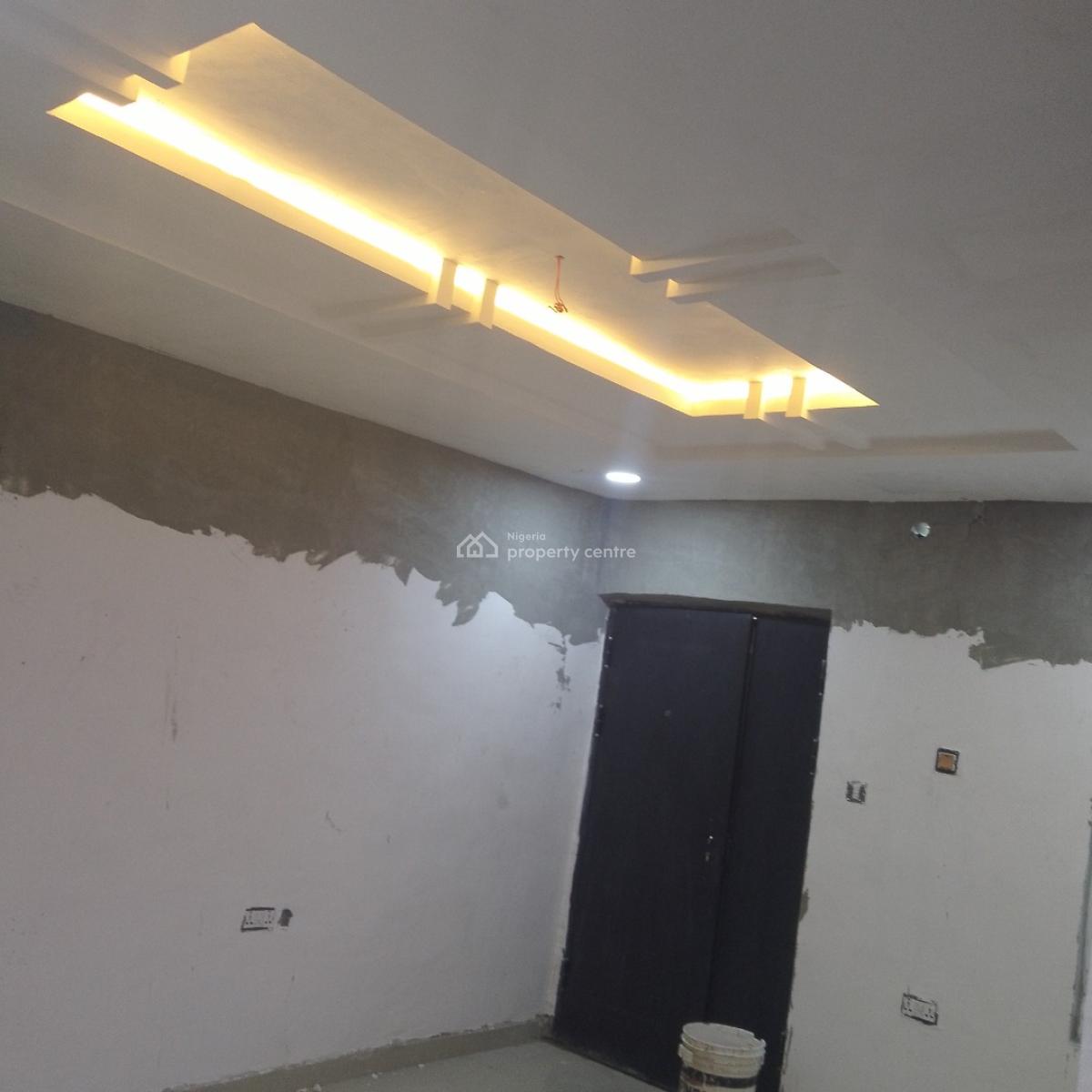 Standard 2bedroom Apartment Upstairs with Personal Meter in Estate, Sangotedo, Ajah, Lagos, Flat / Apartment for Rent