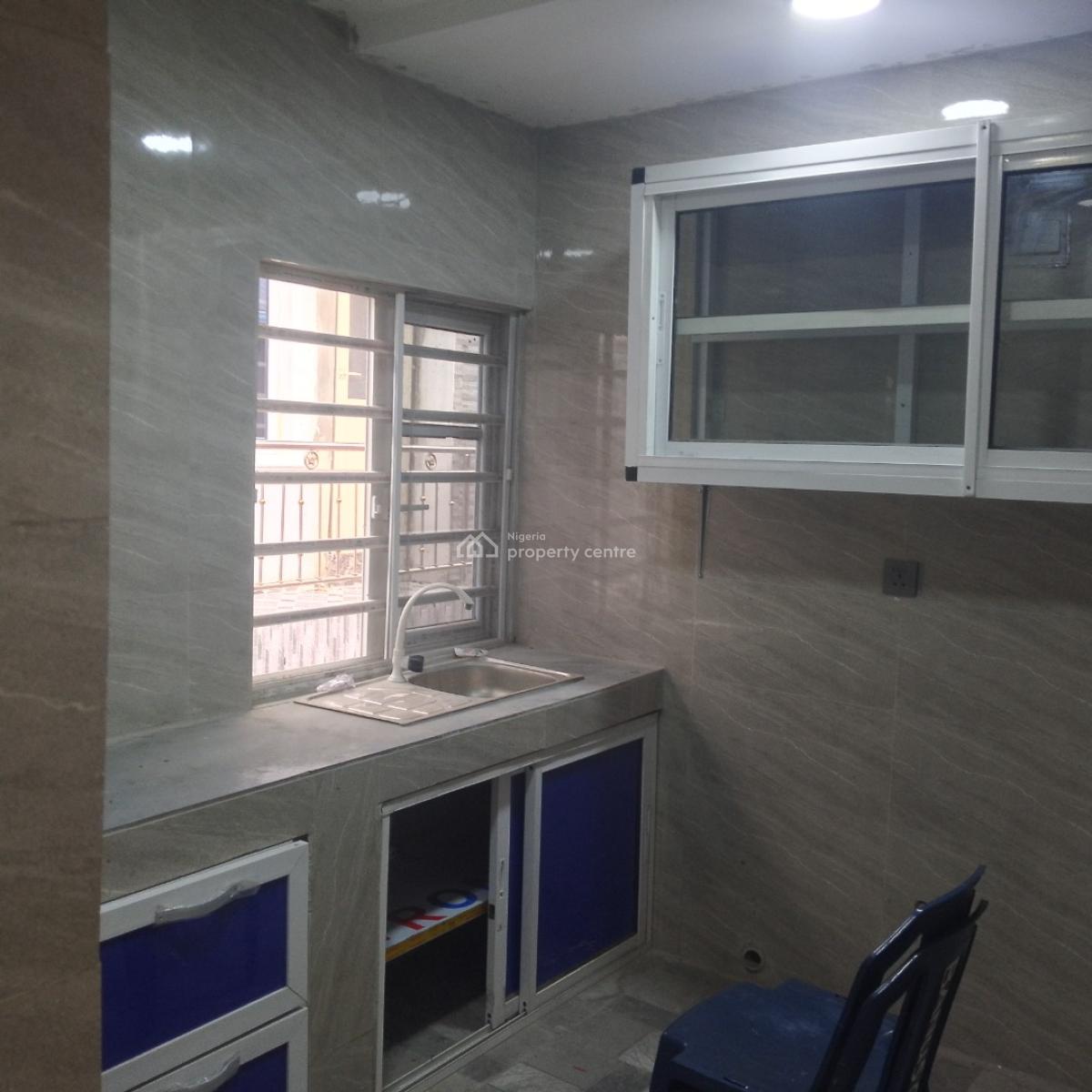 Standard 2bedroom Apartment Upstairs with Personal Meter in Estate, Sangotedo, Ajah, Lagos, Flat / Apartment for Rent