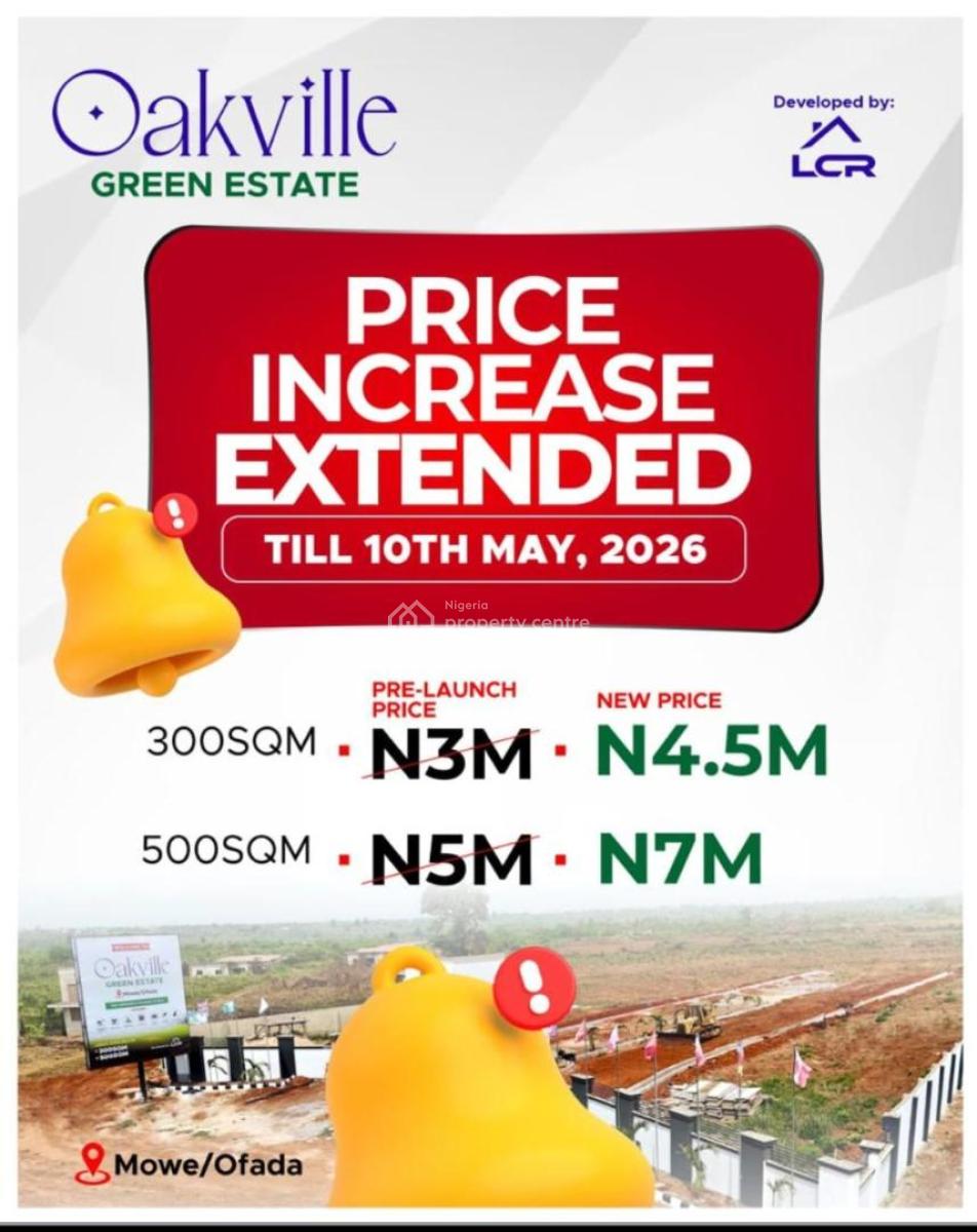 Buy & Build C of O Land with a 2-year Interest-free Payment Plan, Near International Brewery, Nestle Plc, Sagamu Interchange, Mowe Ofada, Ogun, Residential Land for Sale