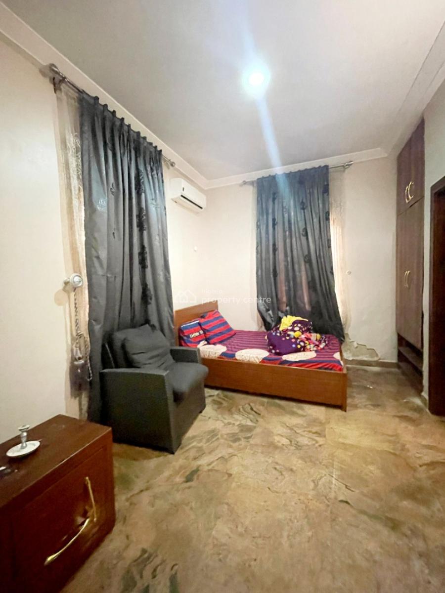 Luxury Furnished One Bedroom Bq in an Estate, Katampe Main Behind Aso Radio, Katampe, Abuja, Flat / Apartment for Rent