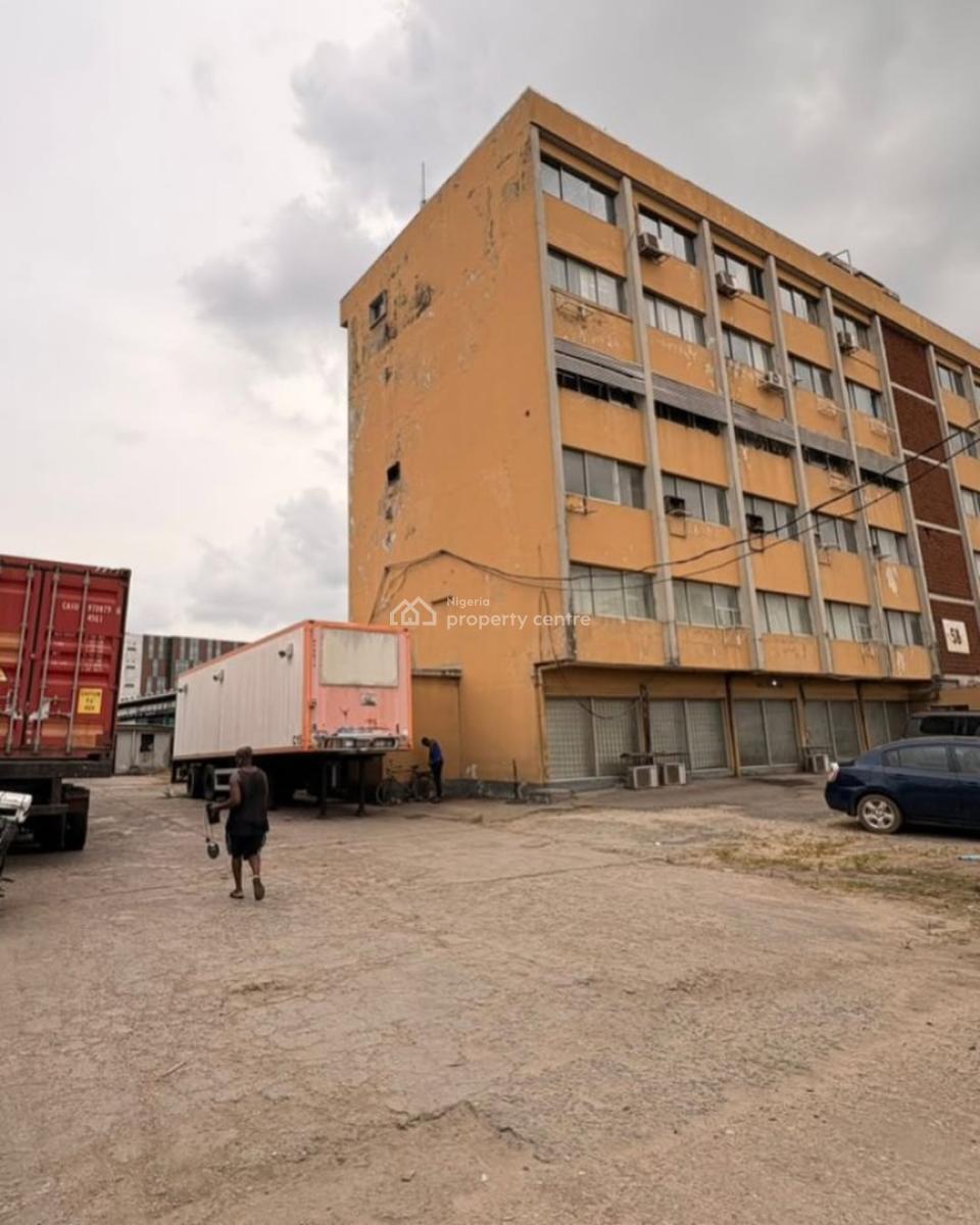 Commercial Property Measuring 4.2 Acres with Buildings, Iganmu, Lagos, Factory for Sale