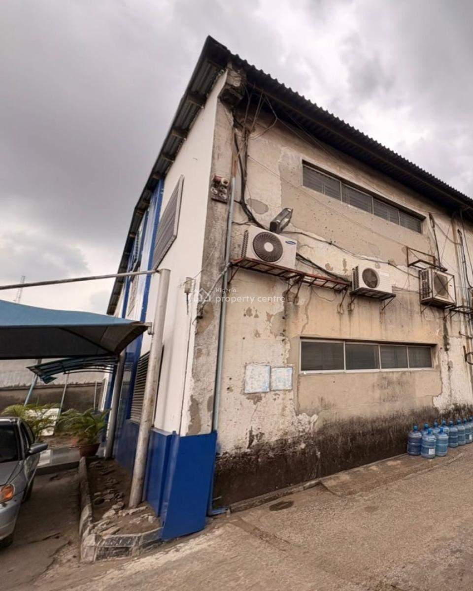 Commercial Property Measuring 4.2 Acres with Buildings, Iganmu, Lagos, Factory for Sale