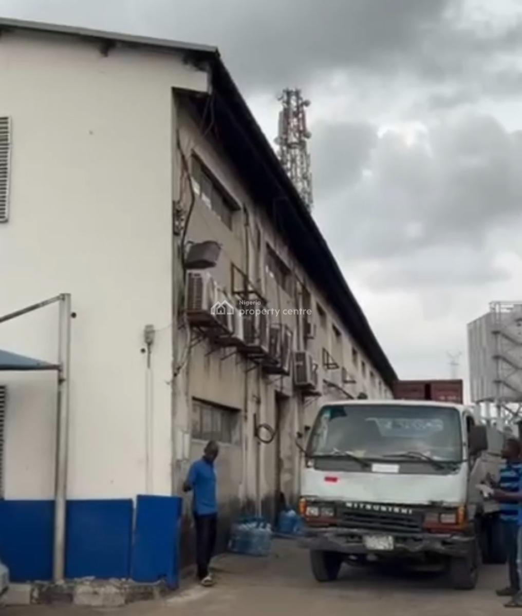 Commercial Property Measuring 4.2 Acres with Buildings, Iganmu, Lagos, Factory for Sale