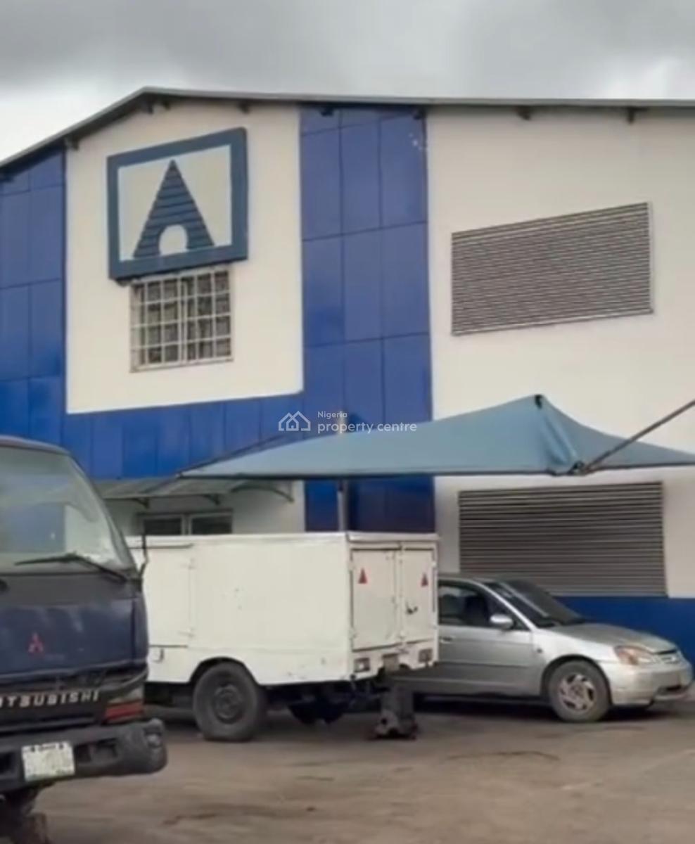 Commercial Property Measuring 4.2 Acres with Buildings, Iganmu, Lagos, Factory for Sale