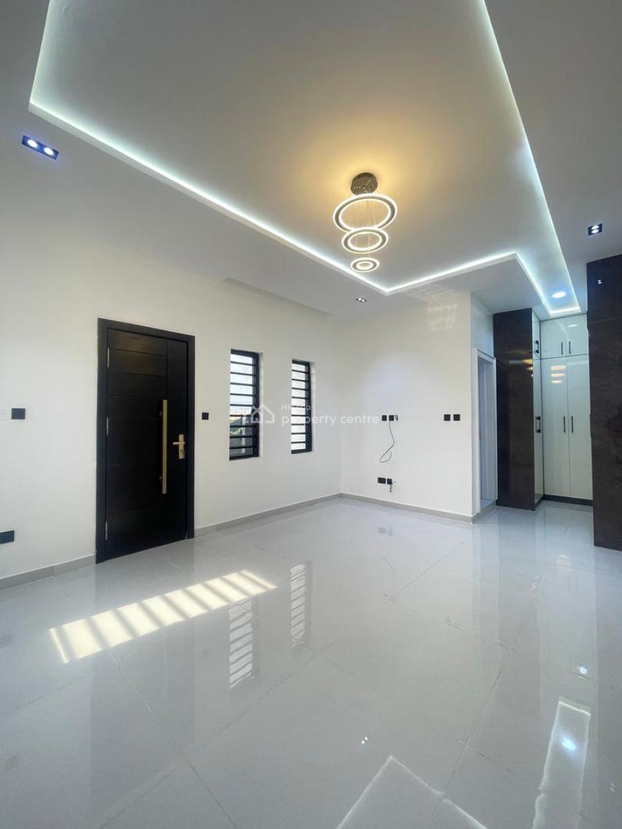 Nicely Built 4 Bedroom Semi Detached Duplex with a Room Bq, Sangotedo, Ajah, Lagos, Semi-detached Duplex for Sale