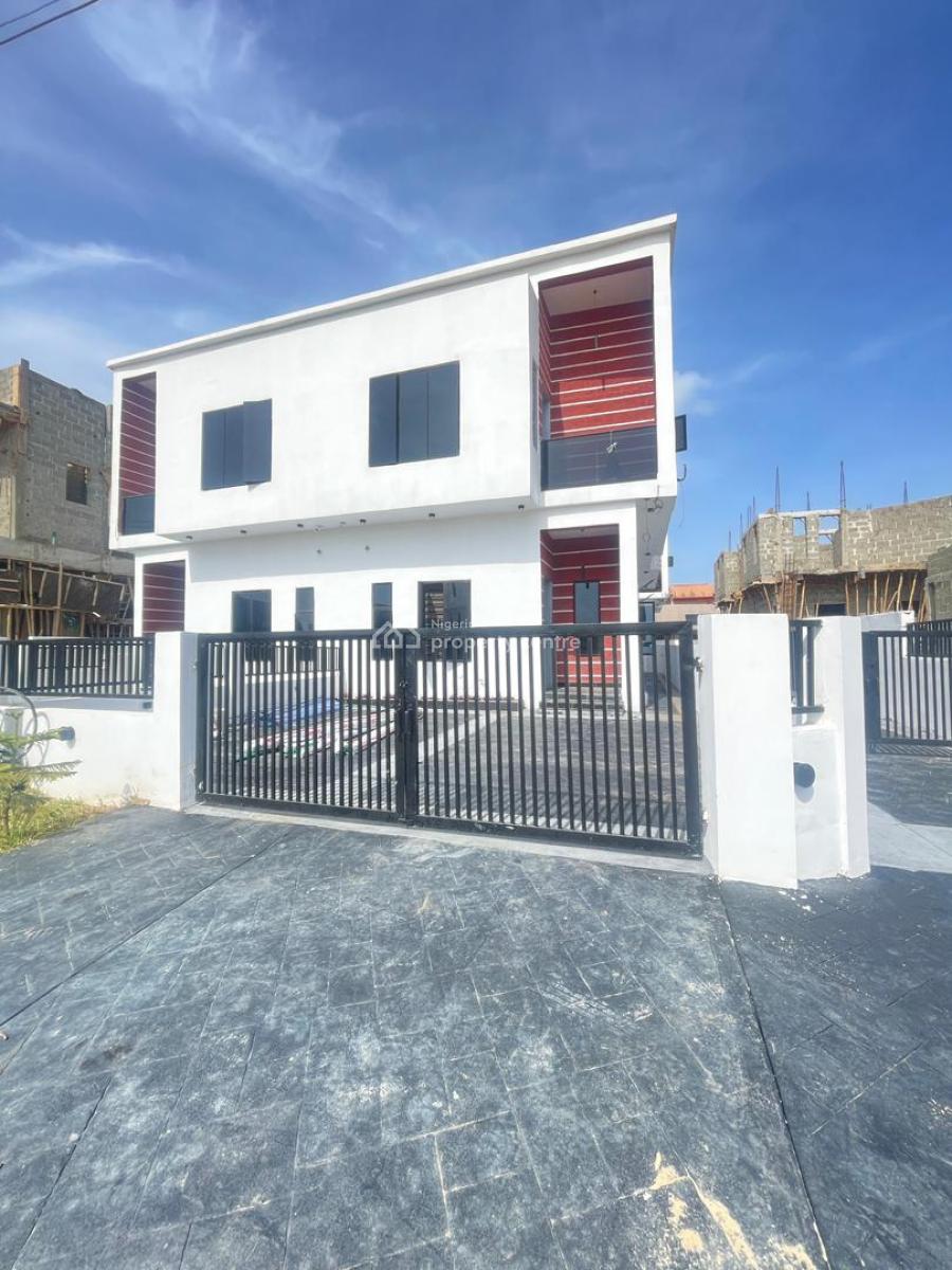 Newly Built 4 Bedroom Semi Detached Duplex, Sangotedo, Ajah, Lagos, Semi-detached Duplex for Sale