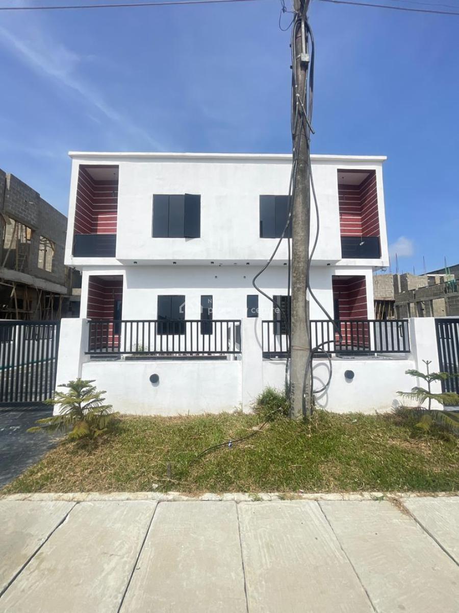 Newly Built 4 Bedroom Semi Detached Duplex, Sangotedo, Ajah, Lagos, Semi-detached Duplex for Sale