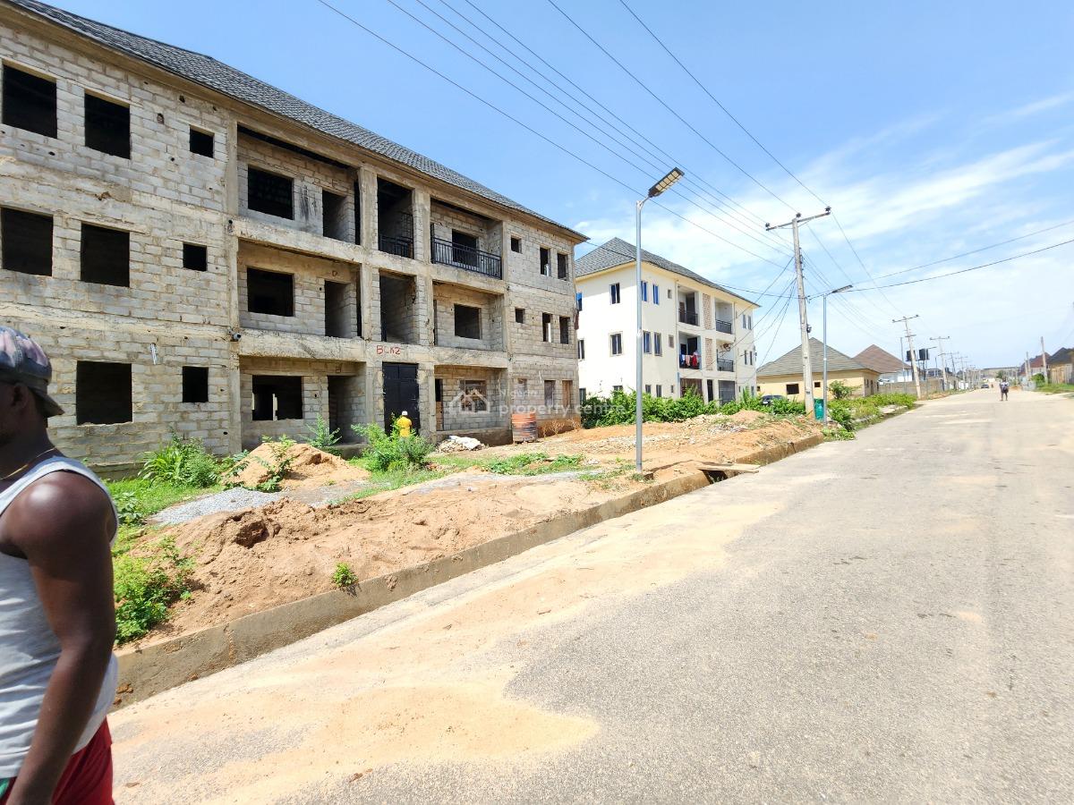 Well-located 3 Bedroom Apartment (semi-finished) at Efab Verizon Est, Efab Verizon Estate, Karsana, Abuja, Flat / Apartment for Sale