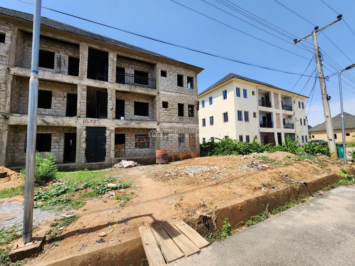 Well-located 3 Bedroom Apartment (semi-finished) at Efab Verizon Est, Efab Verizon Estate, Karsana, Abuja, Flat / Apartment for Sale