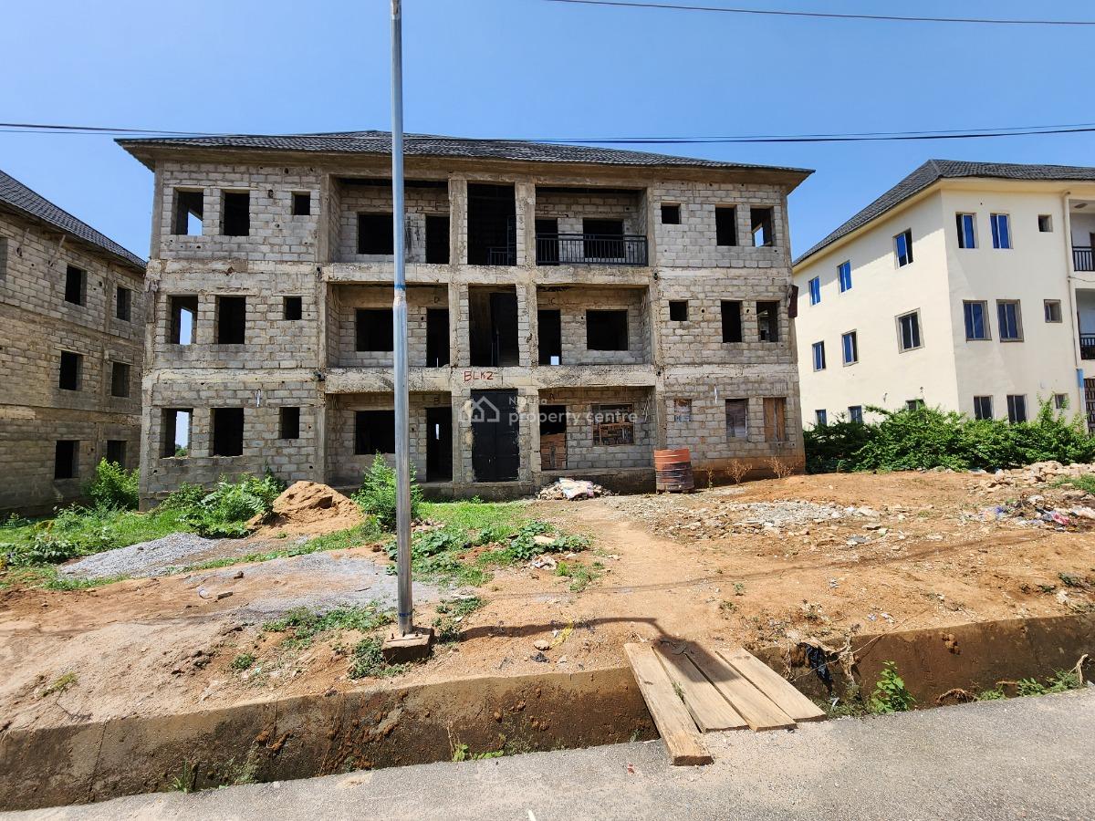 Well-located 3 Bedroom Apartment (semi-finished) at Efab Verizon Est, Efab Verizon Estate, Karsana, Abuja, Flat / Apartment for Sale