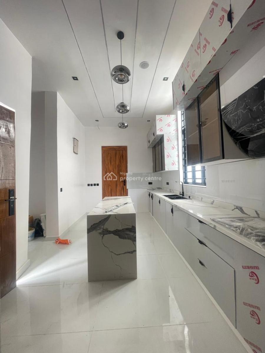 Exquisite 5 Bedroom Fully Detached Duplex +  Pool, Car Port & Bq, Sangotedo, Ajah, Lagos, Detached Duplex for Sale