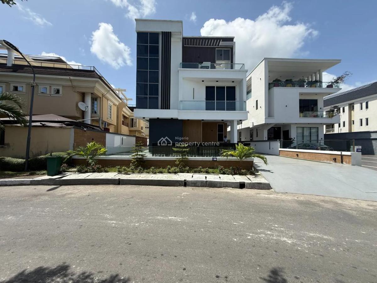 Exquisite 5 Bedroom Detached Duplex with  Bq, Pool, Cinema, Penthouse, Osapa, Lekki, Lagos, Detached Duplex for Sale