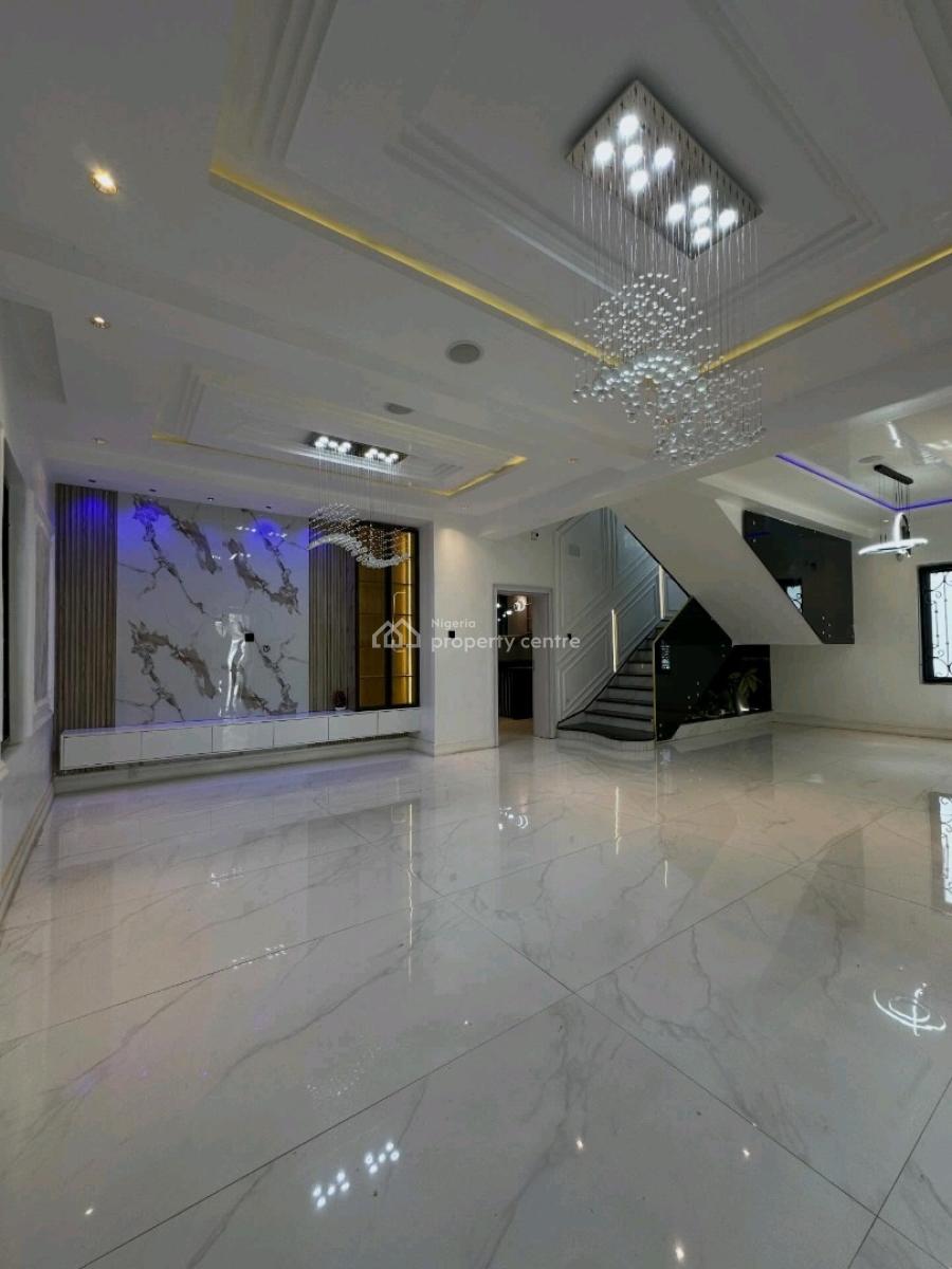 New 5 Bedroom Detached Duplex + Boys Quarters 3 Living Rooms Pop Finis, Kado, Abuja, House for Sale