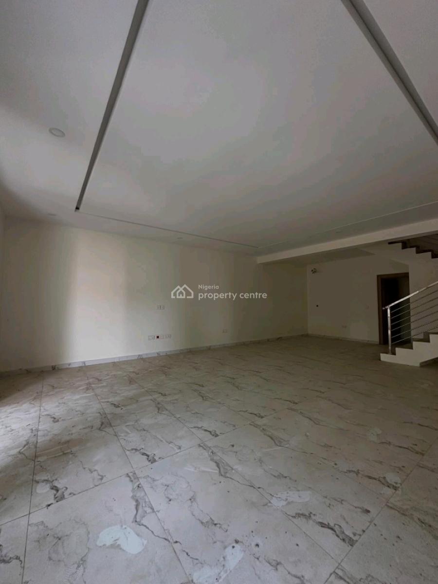 New 4 Bedroom Terrace Duplex + 2 Rooms Boys Quarters Pop Finishing All, Kado, Abuja, House for Sale