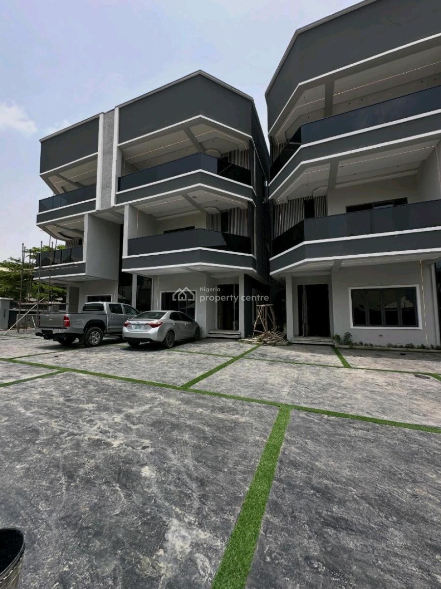 New 4 Bedroom Terrace Duplex + Boys Quarters 3 Living Rooms Pop Finish, Utako, Abuja, House for Sale
