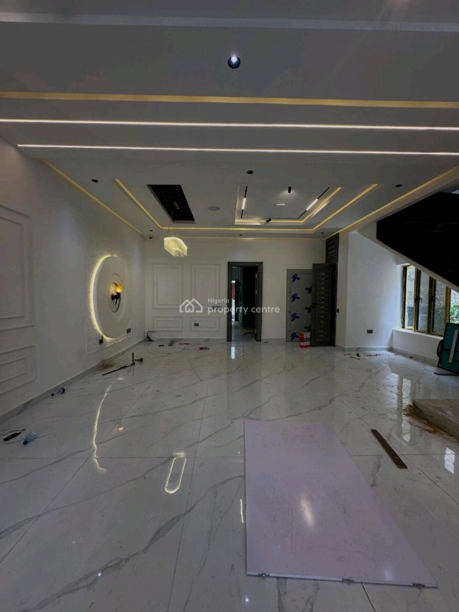 New 4 Bedroom Terrace Duplex + Boys Quarters 3 Living Rooms Pop Finish, Utako, Abuja, House for Sale