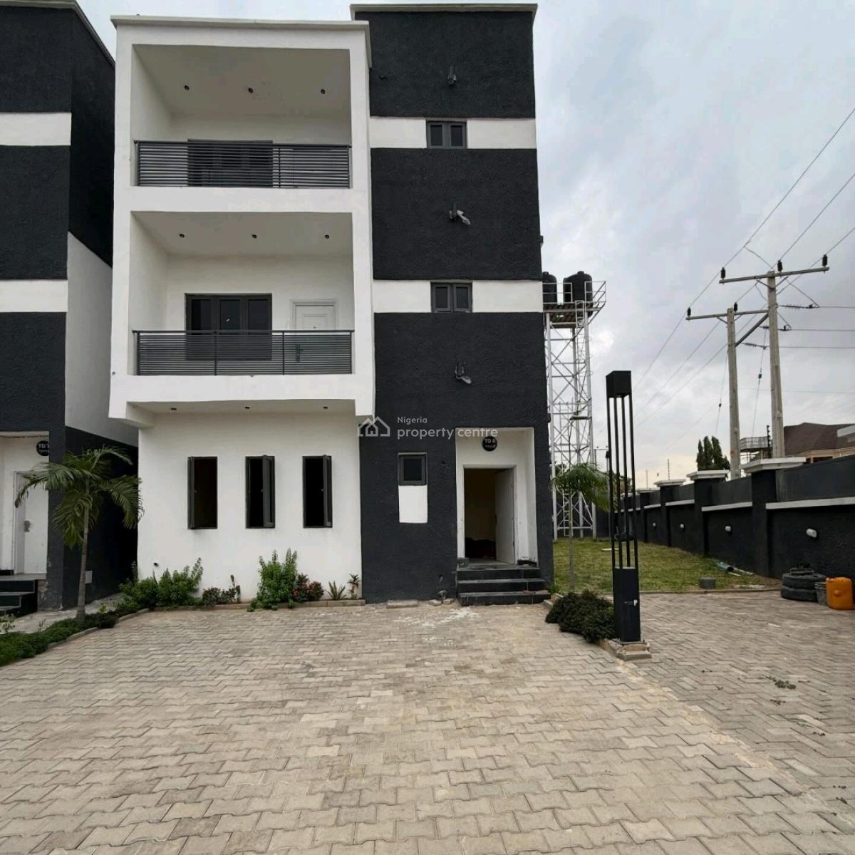 4 Bedroom Terrace Duplex 1 Room Bq  Loca, Jabi, Abuja, House for Sale