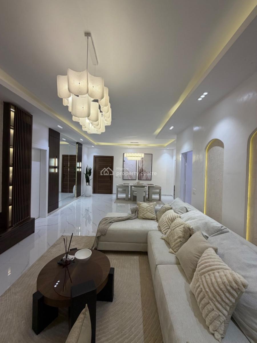 Stunning 3-bedroom City-viewpartment with 3.5-bath, Ps5, Pool and Gym, Younis Bashorun Street, Victoria Island (vi), Lagos, Flat / Apartment Short Let