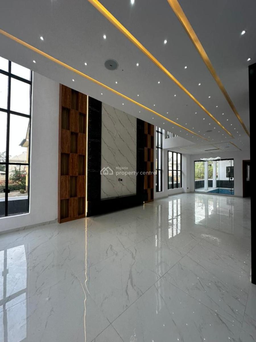 Elite Living Mansion with Private Pool, Fully Detached, Lekki County Estate, Ikota, Lekki, Lagos, Detached Duplex for Sale