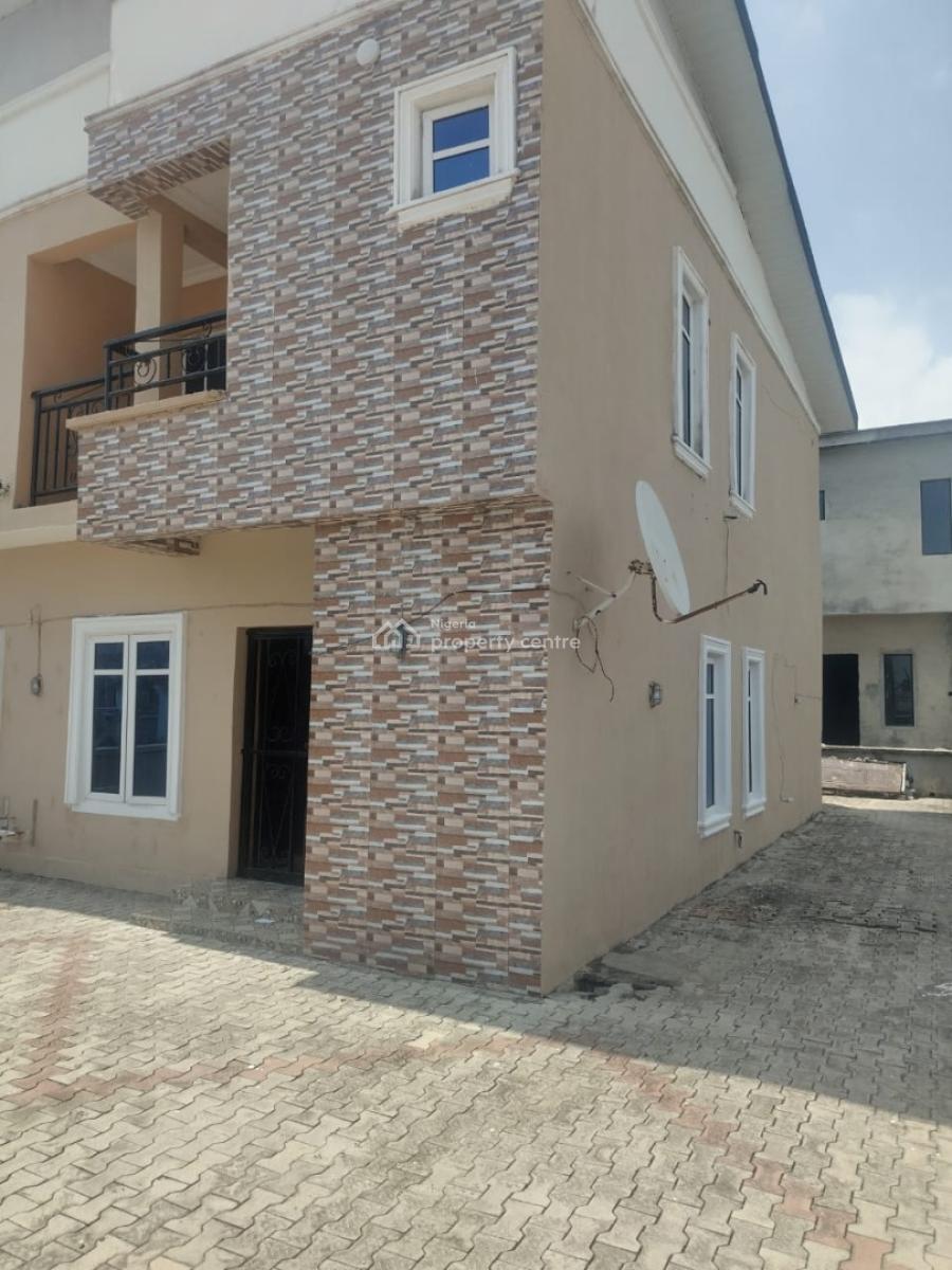 Luxury 3 Bedrooms Terraced House with Boys Quarters in a Gated Estate, Rose Gardens Estate, Beside Elesekan Market, Ibeju Lekki, Lagos, Terraced Duplex for Rent