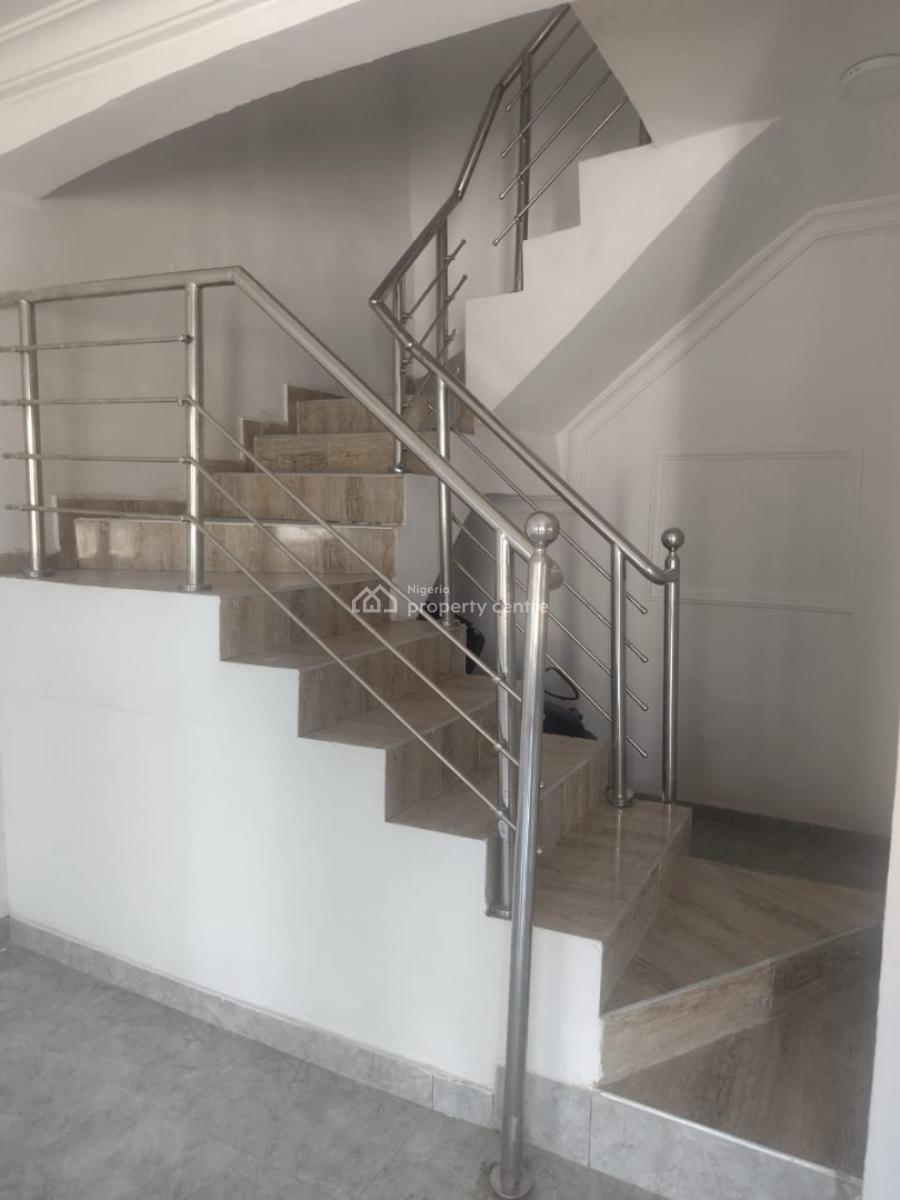 Luxury 3 Bedrooms Terraced House with Boys Quarters in a Gated Estate, Rose Gardens Estate, Beside Elesekan Market, Ibeju Lekki, Lagos, Terraced Duplex for Rent
