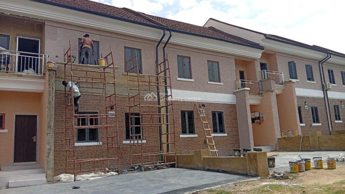 New 3 Bedroom Terrace Duplex+ Bq, Apo, Apo, Abuja, Terraced Duplex for Rent