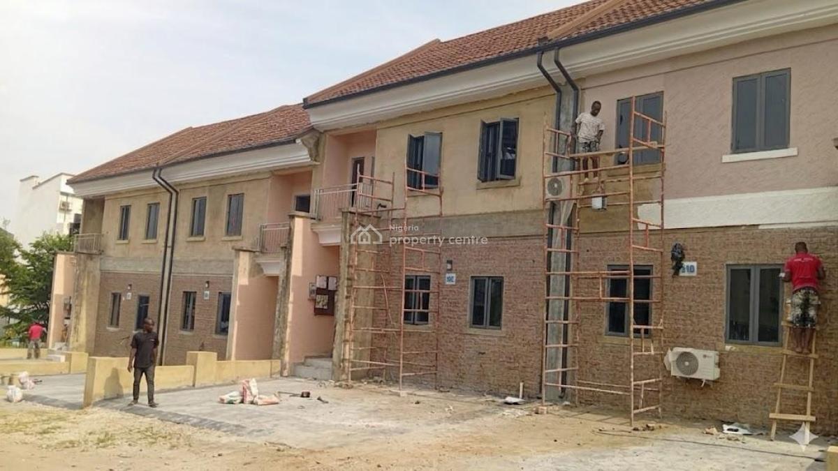 New 3 Bedroom Terrace Duplex+ Bq, Apo, Apo, Abuja, Terraced Duplex for Rent