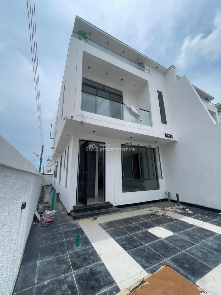 Gorgeous 4bedroom Semi Detached Duplex with Bq, Chevron, Lekki, Lagos, Semi-detached Duplex for Sale