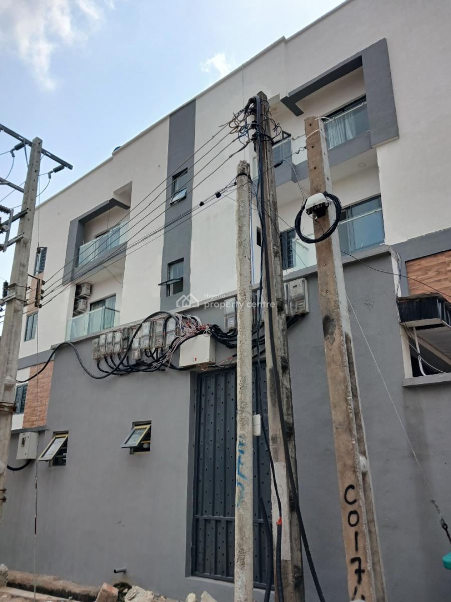 Serviced 2 Bedroom En-suite Flat with an Enclosed Fitted Kitchen, Cook, Ikate, Lekki, Lagos, Flat / Apartment for Rent