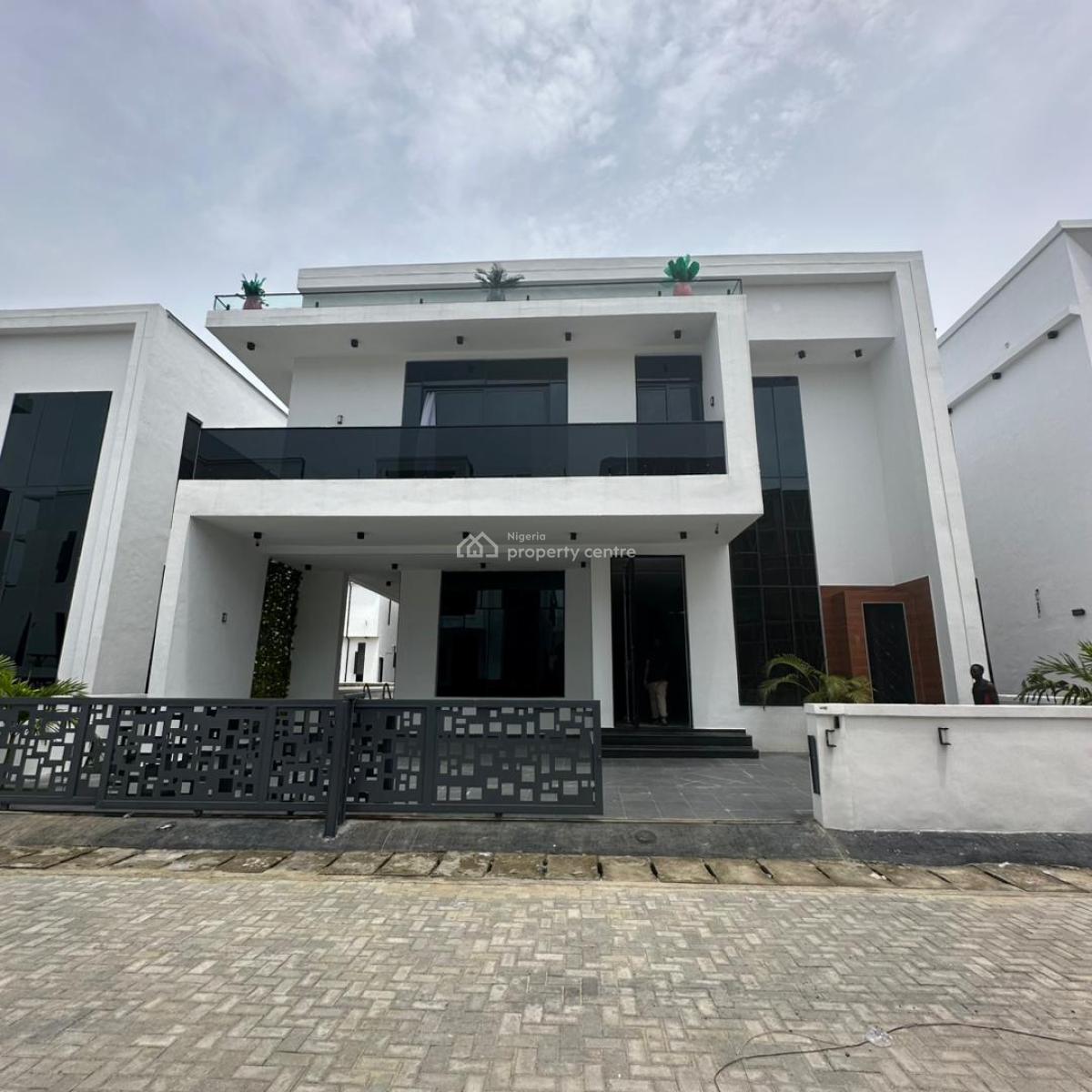 Luxurious and Fully Automated 5bedroom Duplex with a Bq,pool,cinema, Chevron Toll Gate, Lekki, Lagos, Detached Duplex for Sale