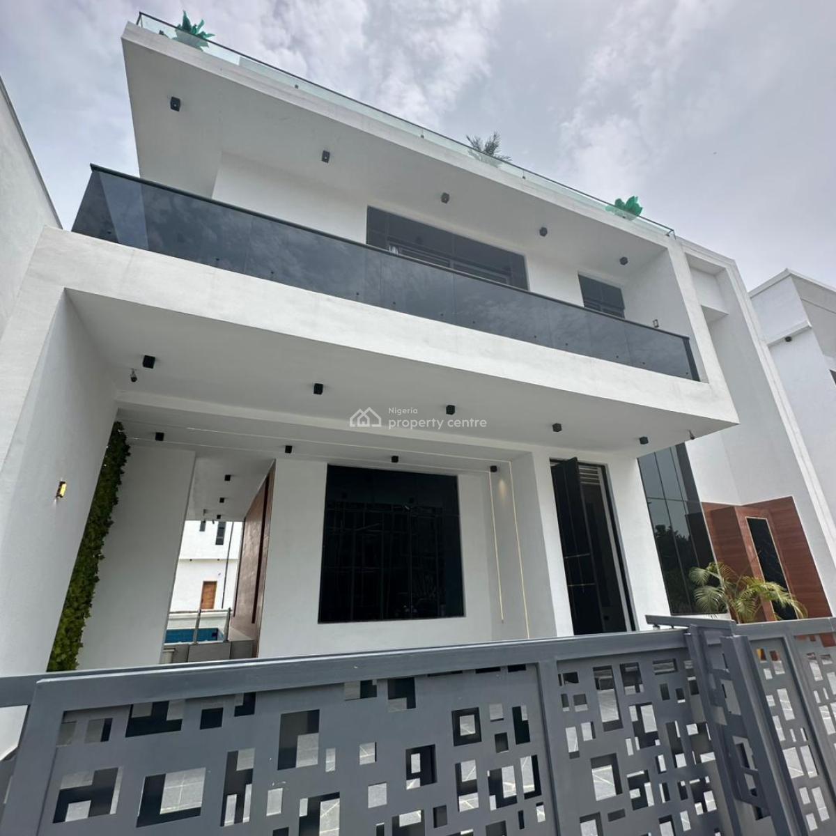 Luxurious and Fully Automated 5bedroom Duplex with a Bq,pool,cinema, Chevron Toll Gate, Lekki, Lagos, Detached Duplex for Sale