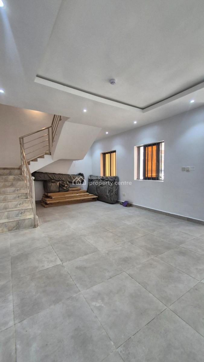 New & Spacious 4 Bedroom Terrace Detached Duplex & Bq in a Gated Est, Off Allen Avenue Ikeja. Within a Gated Estate, Allen, Ikeja, Lagos, Terraced Duplex for Rent