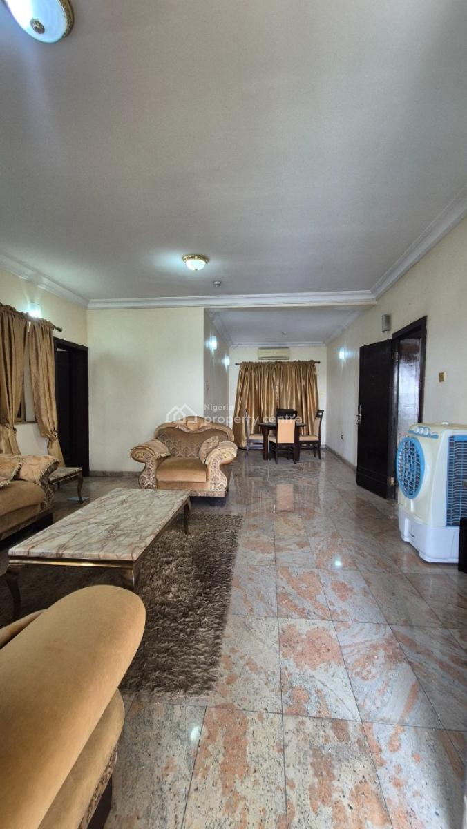 Fully Furnished 3besroom Apartment in Gated Environ at Anthony Village, Located in Gated Street with Access Control & Security Check, Anthony, Maryland, Lagos, Flat / Apartment for Rent