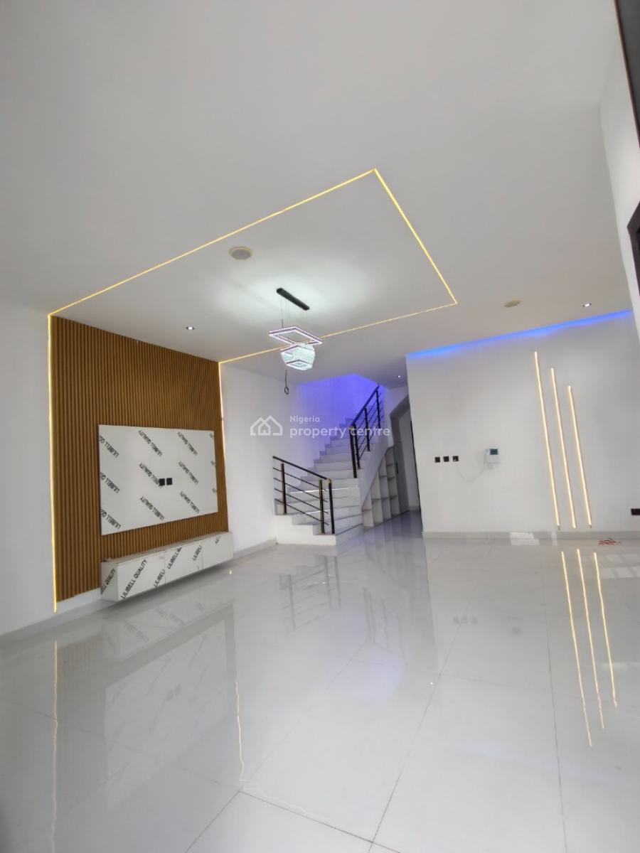 Smart Spacious Newly Built 4 Bedrooms Semi-detached Duplex with Bq, in 24/7 Power Supply Estate at Abraham Adesanya Axis Ajah Lagos., Ajah, Lagos, Semi-detached Duplex for Rent