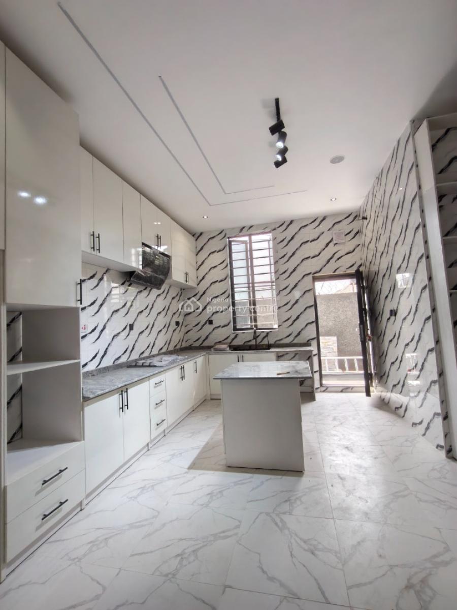 Smart Spacious Newly Built 4 Bedrooms Semi-detached Duplex with Bq, in 24/7 Power Supply Estate at Abraham Adesanya Axis Ajah Lagos., Ajah, Lagos, Semi-detached Duplex for Rent