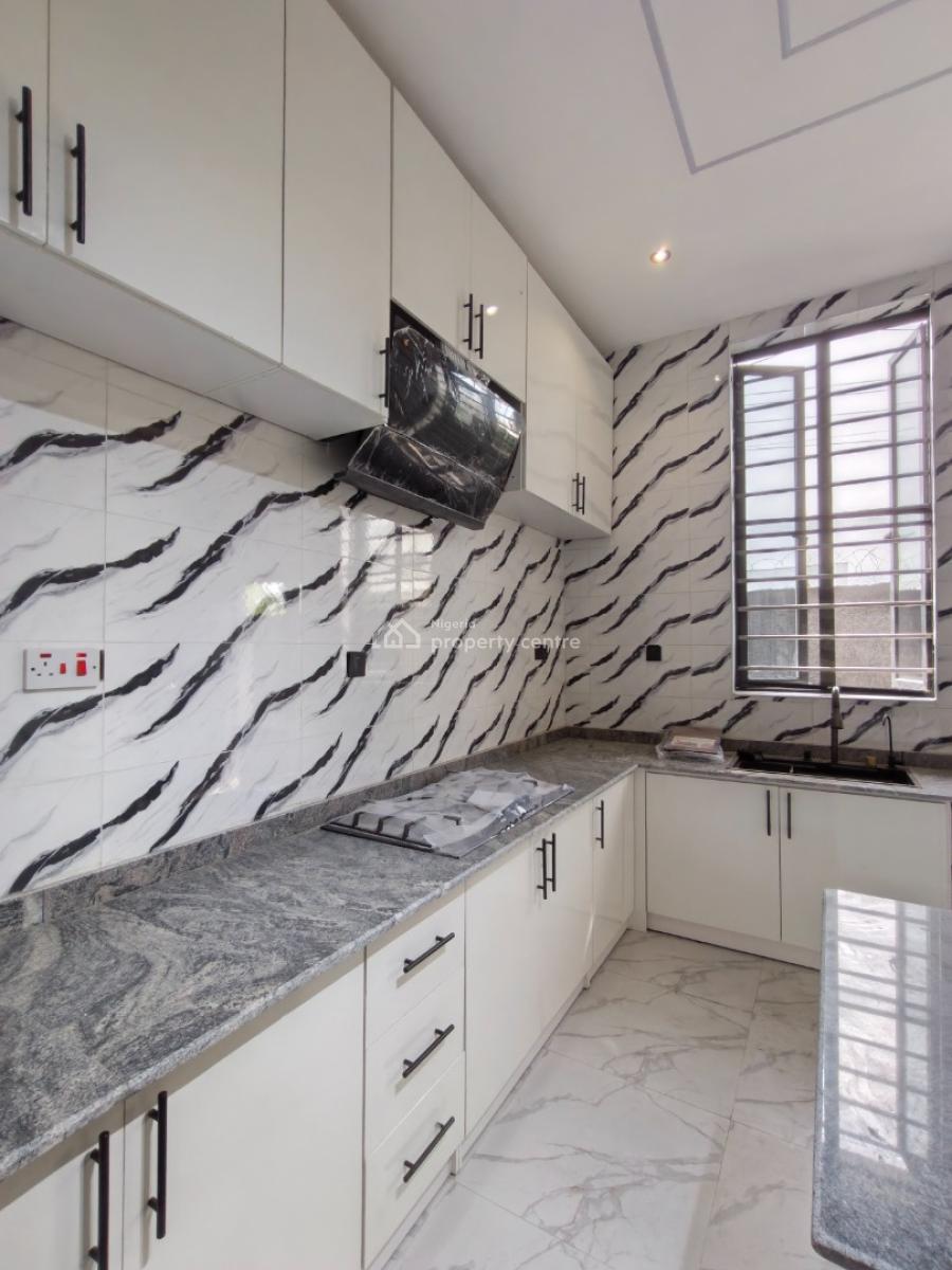 Smart Spacious Newly Built 4 Bedrooms Semi-detached Duplex with Bq, in 24/7 Power Supply Estate at Abraham Adesanya Axis Ajah Lagos., Ajah, Lagos, Semi-detached Duplex for Rent