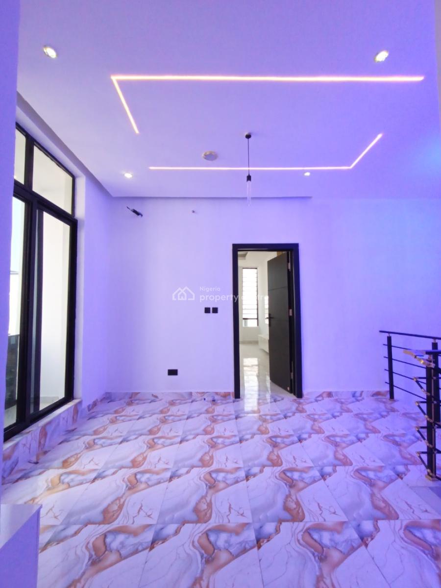 Smart Spacious Newly Built 4 Bedrooms Semi-detached Duplex with Bq, in 24/7 Power Supply Estate at Abraham Adesanya Axis Ajah Lagos., Ajah, Lagos, Semi-detached Duplex for Rent