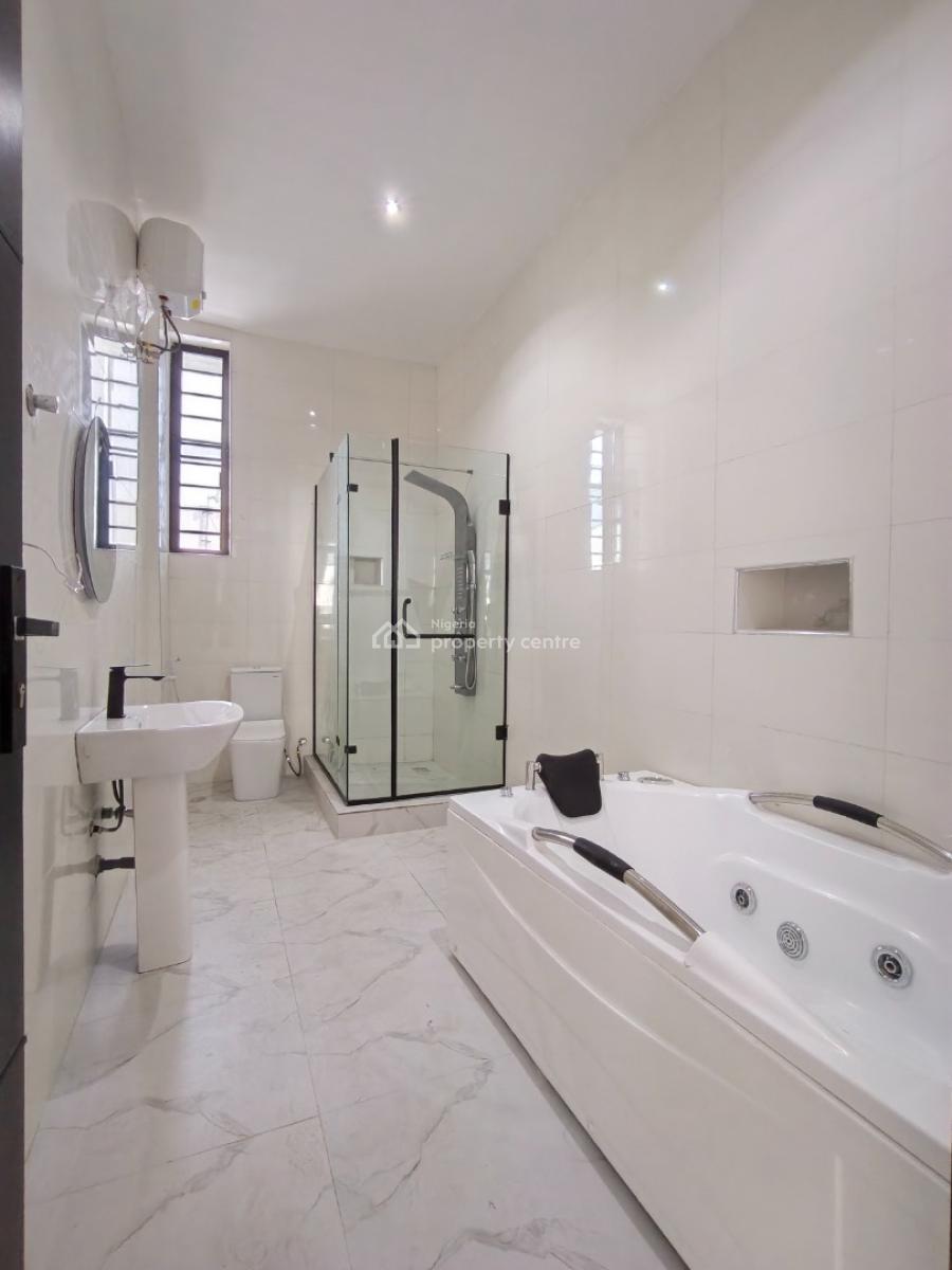 Smart Spacious Newly Built 4 Bedrooms Semi-detached Duplex with Bq, in 24/7 Power Supply Estate at Abraham Adesanya Axis Ajah Lagos., Ajah, Lagos, Semi-detached Duplex for Rent