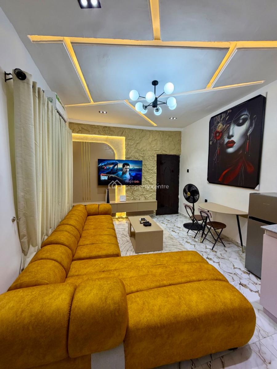 Exclusively Beautiful One Bed Apartment, Awofodu Street, Pedro, Gbagada, Lagos, Mini Flat (room and Parlour) Short Let