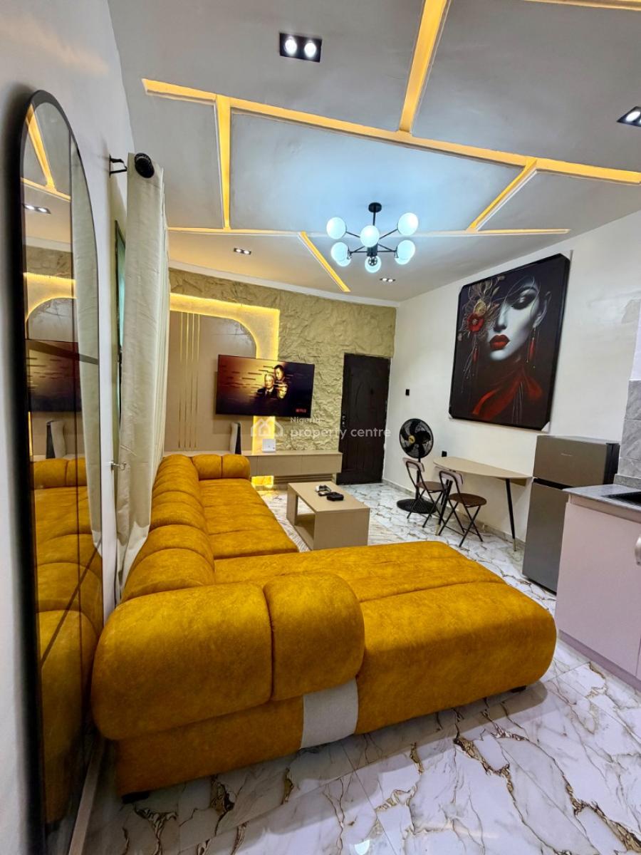 Exclusively Beautiful One Bed Apartment, Awofodu Street, Pedro, Gbagada, Lagos, Mini Flat (room and Parlour) Short Let